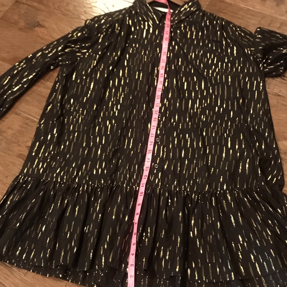 Zara smock dress metallic - Picture 2 of 5